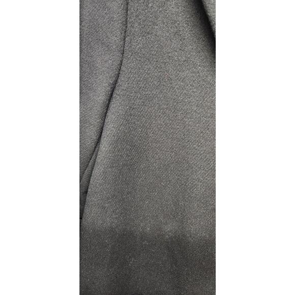 Kobi Halperin Women's Channing Genuine Shearling Trim Black Wool Blend Coat, Sm - Picture 8 of 15